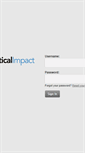 Mobile Screenshot of clients.criticalimpact.com